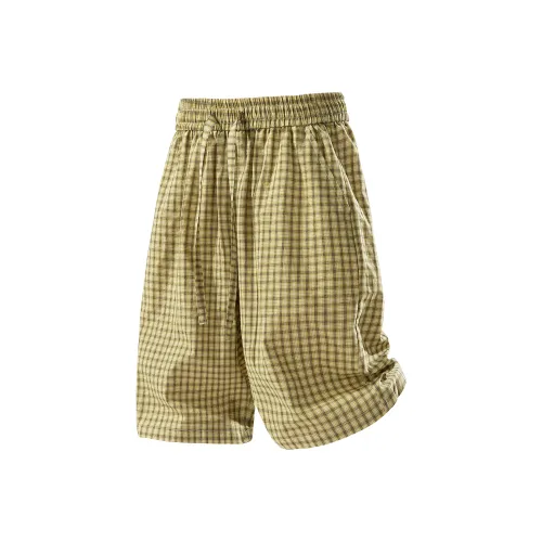 BOTH PLAY Желтые Унисекс Повседневные шорты