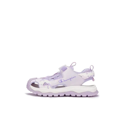 Champion Kids Камуфляж Оболочка Обувь Детские Сандалии Фиолетовый Детский
