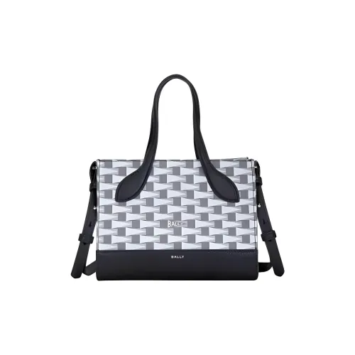 BALLY Коровья кожа Одно плечо Сумка Мини Женская серебряная и серая