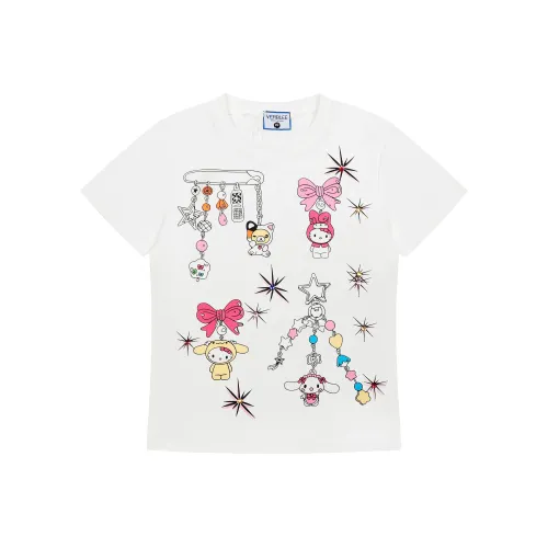 XIAOLIZI Белые Женские Футболки