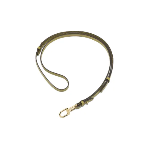 Delvau Alpina Рифленая телячья кожа Сумка Ремешок Женская Оливково-зеленая