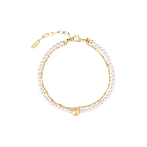 SHINE Pearl Pink Collection Медная Оболочка Бусины Браслеты Женские