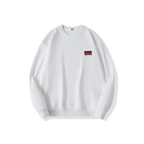 ONE PIECE Тяжелый Пуловер Свитшот Унисекс