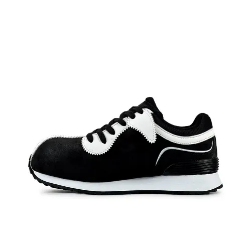 LuzaoT SUPER DRAG Дышащие Низкие Кроссовки для Скейтбординга Женские Черные Белые