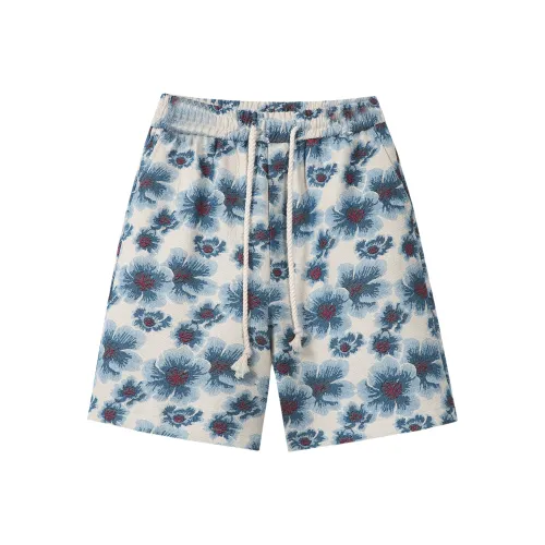 HSWLD Островной синий Унисекс Повседневные шорты