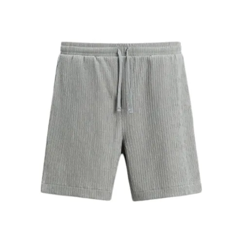 ZARA Gray Men's Casual Shorts ZARA Серый Мужские Повседневные Шорты