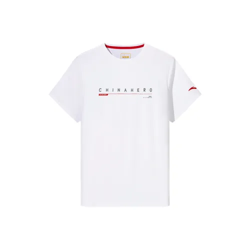 ANTA ZONGXUNXILIE T Рубашка Мужская Чисто Белая