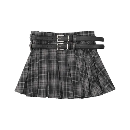 AMUNITS Повседневные короткие юбки для женщин