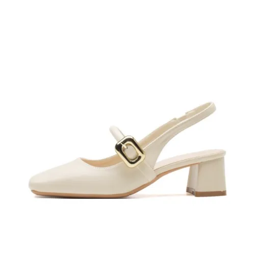 Boldi Kuki Грубый каблук Высокие каблуки Женская коробка