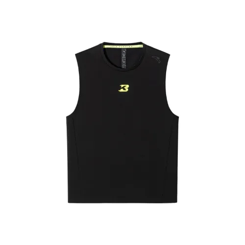 ANTA RUNNING Collection Топ без рукавов Мужской Основной черный