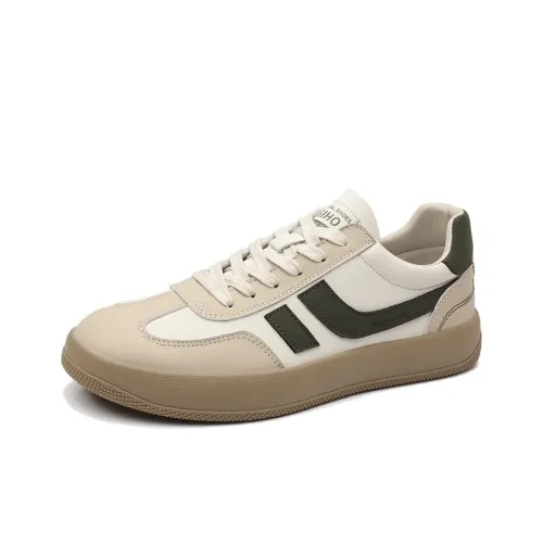 GIHO Низкий Топ Casual Мужской Хаки