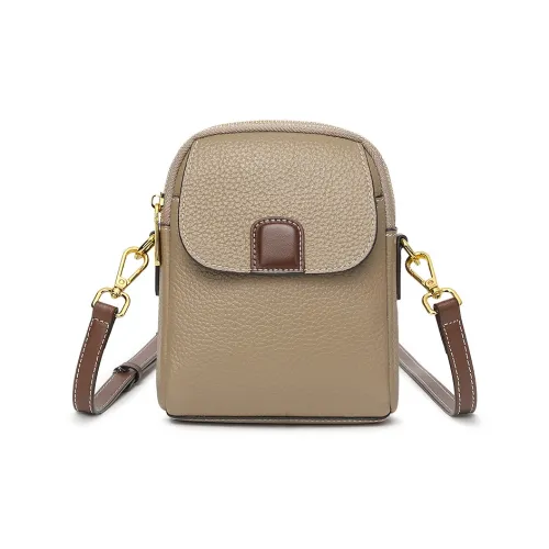 Boniu Сумка через плечо из коровьей кожи женская многоцветная