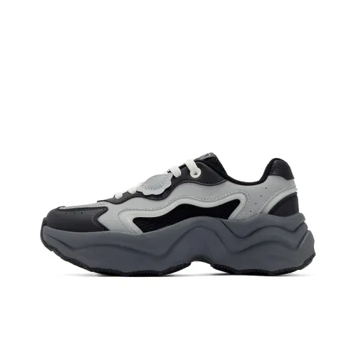 361° Dumpling Shoes Slip-resistant Abrasion-resistant Low Top Casual Women's Obsidian Black