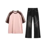 Розовый кофе, разноцветный