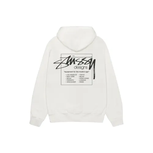 Stussy SS25 MODERN AGE ZIP HOODIE ПИГМЕНТ Окрашенный HOODIE Унисекс
