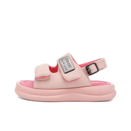 ST SAT Износостойкие Дышащие Отскок-устойчивые Низкие Сандалии с Низким Топом для Детей