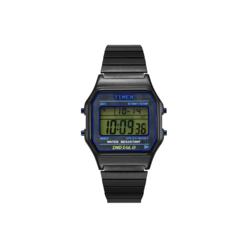 TIMEX Мужские часы Кварцевый механизм Ремешок из нержавеющей стали 30*36 мм Серый циферблат