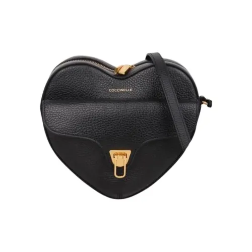 COCCINELLE GRAIN LEATHER Сумка через плечо Мини Женская Черная