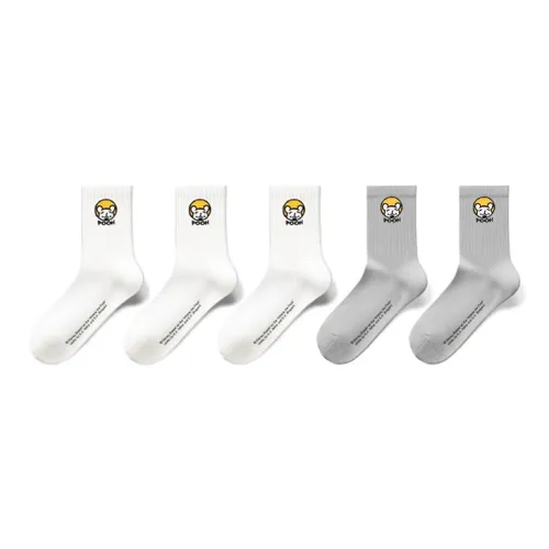 Серия Disney Winnie The Pooh Низкие носки для мужчин сумка для покупок упаковка из 5 пар