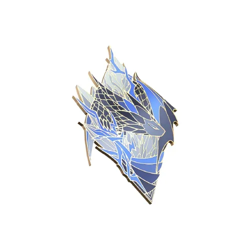 Molding Горы и моря Администрация Дракон Вечеринка Дракон Коллекция Эмаль Технология Металл Имитация Значки