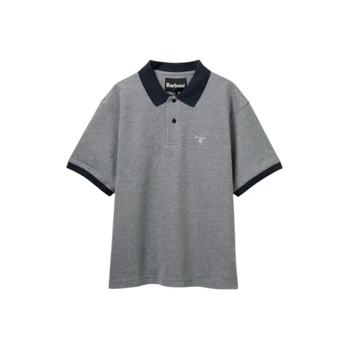 Barbour Серый Унисекс Поло