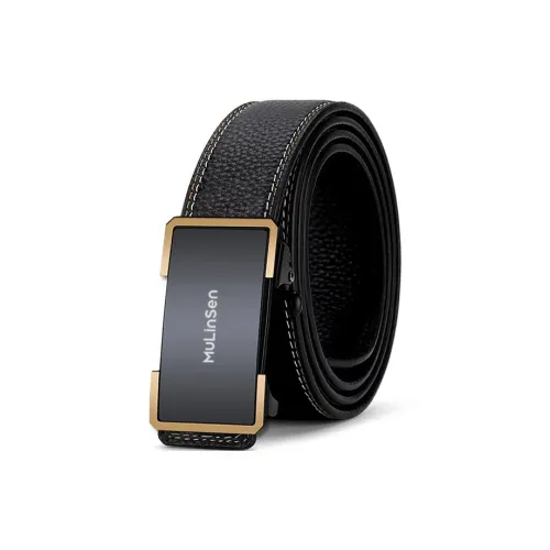 Mulinsen Ремни из коровьей кожи мужской ширина 3,5 см