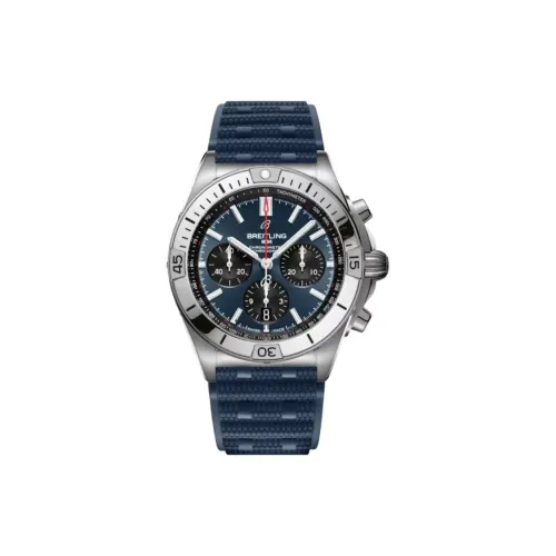 BREITLING Автоматический Механический Часы Мужские Mechanical Chronograph Collection 42 мм Синий