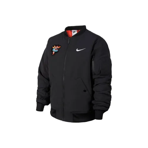 Nike Куртки и Пальто Черные Детские