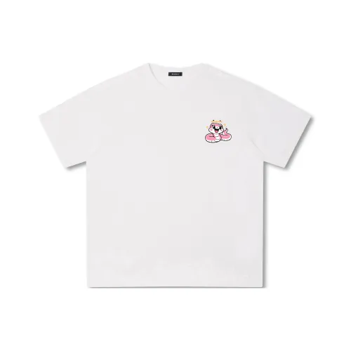 Menblero Белая Унисекс Футболка