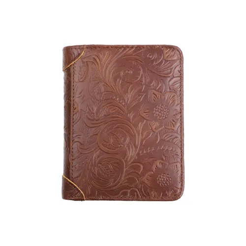 FANGO Кошелек из коровьей кожи стандартный унисекс разноцветный