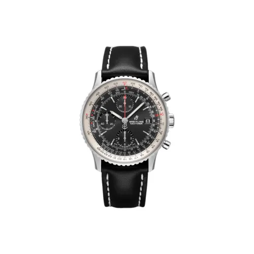 BREITLING Автоматический Механический Часы Мужской Aviation Chronograph Collection 41 мм Черные