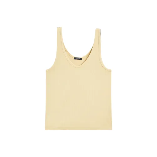 Massimo Dutti Горчичный Женские Камисоли