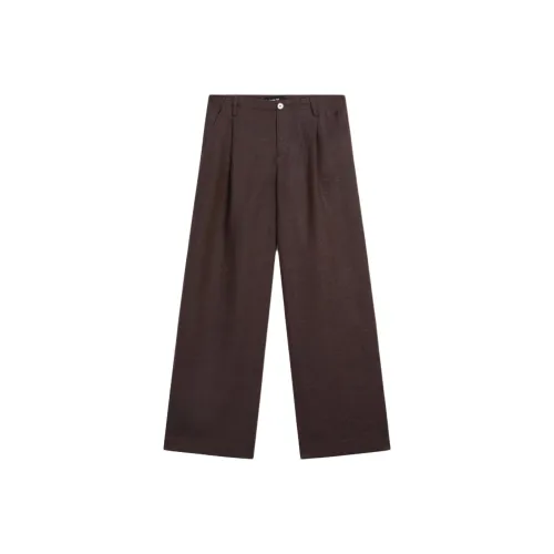 Massimo Dutti Фиолетовые Женские Повседневные Брюки