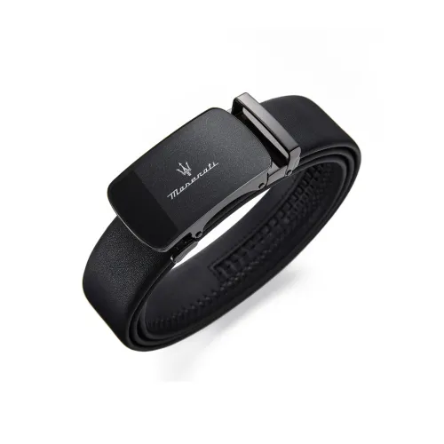 Maserati Телесная корова Кожа Бизнес Повседневный стиль Элегантность Ремень Мужской Металлический Ширина 3,5 см Премиум Коробка Набор