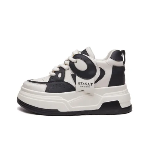 ST SAT Slip-resistant Abrasion-resistant Low Top Casual Shoes Women's ST SAT Противоскользящие Износостойкие Низкие Топ Повседневная Обувь Женская