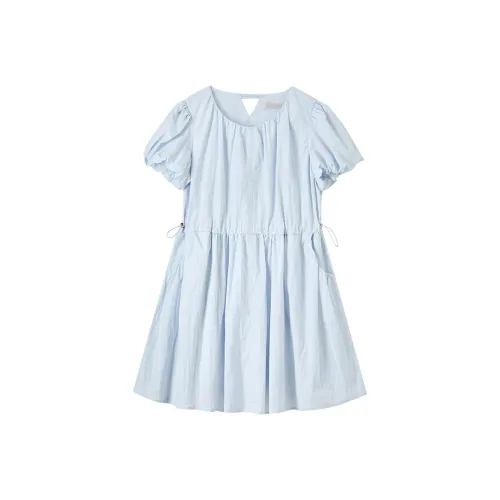 SENTUBILA Короткое платье с короткими рукавами женское