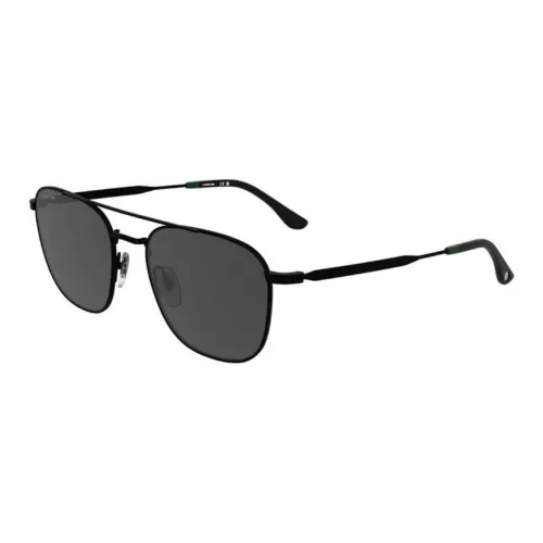 LACOSTE Металл Aviator Солнцезащитные очки Мужской Черный