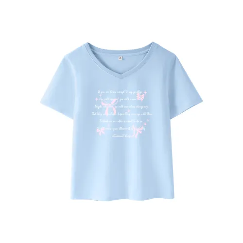 Хлопковый комплект с короткими рукавами рубашка женский