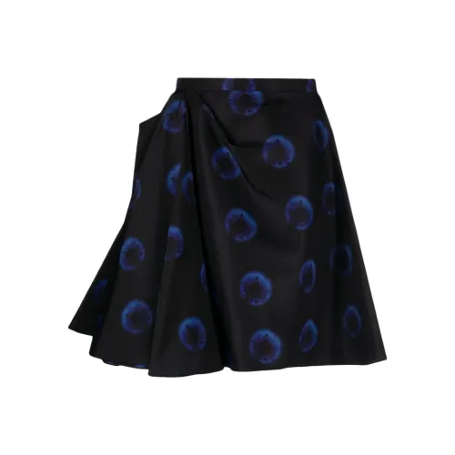 Alexander McQueen Черная Женская Повседневная Короткая Юбка