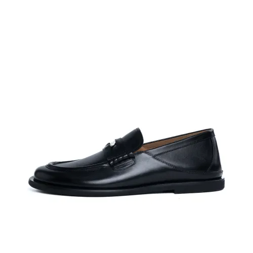 DYZZYMOTIF Miyazaki Group Широкий Повседневный Лоферы Мужской Черный