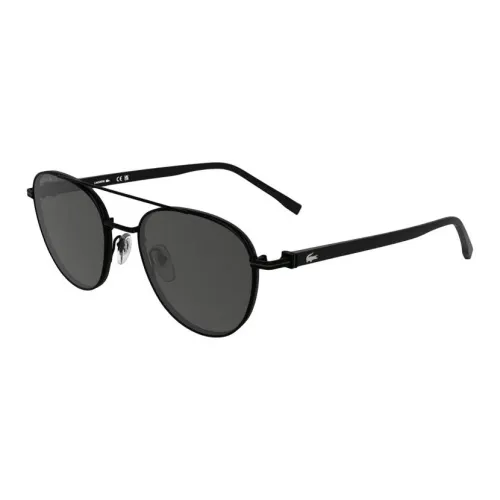 LACOSTE Металл Aviator Солнцезащитные очки Мужские Черные