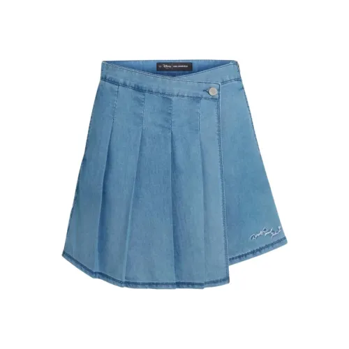 KARL LAGERFELD X Disney Джинсовые шорты Женские Синие