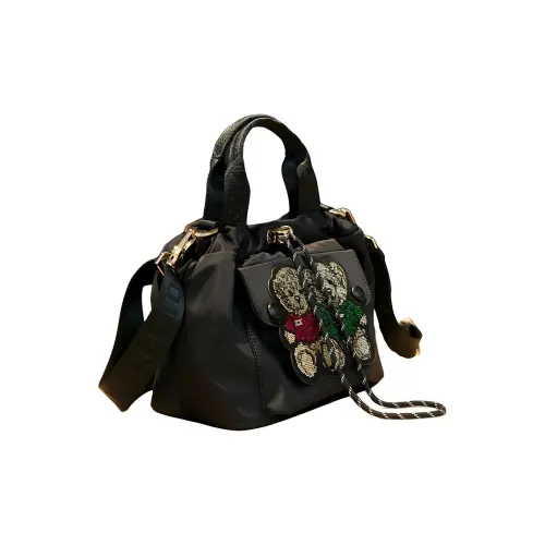 GELANDAI Южная Корея Шелковая Облачная Сумка Сумка через плечо Сумка Женская Черная Красная