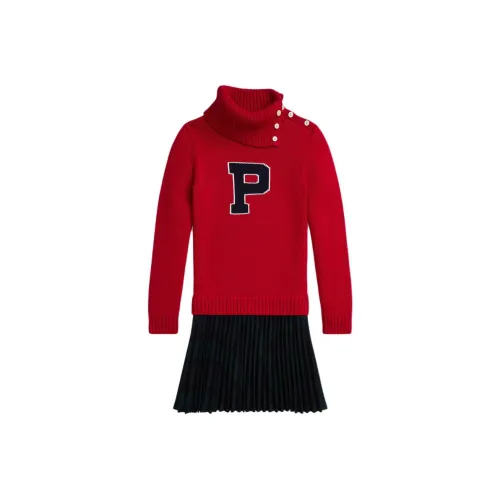 Polo Ralph Lauren Платье FW24 Red Baby