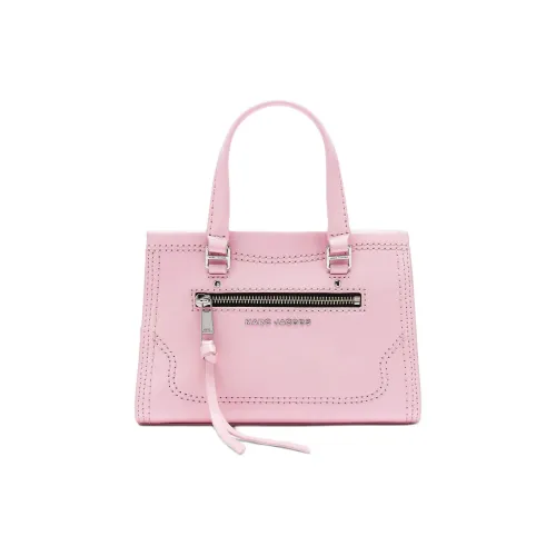 MARC JACOBS Wrinkle Кожа Тоут Сумка Сумка для покупок Сумка через плечо Сумка Маленькая Женская Розовая