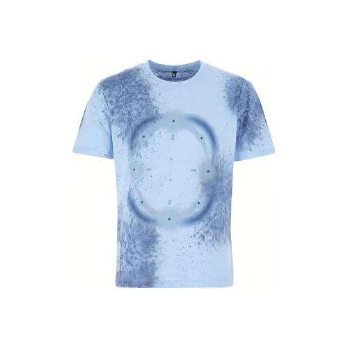 McQ Alexander McQueen Blue Men's T-Shirts McQ Alexander McQueen Синий Мужской T-Рубашки