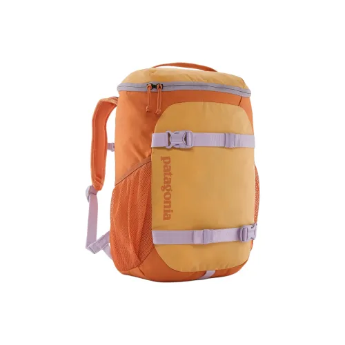 Patagonia 18L Альпинистский рюкзак Outdoor Сумка Полиэстер Оранжевый Желтый Детский