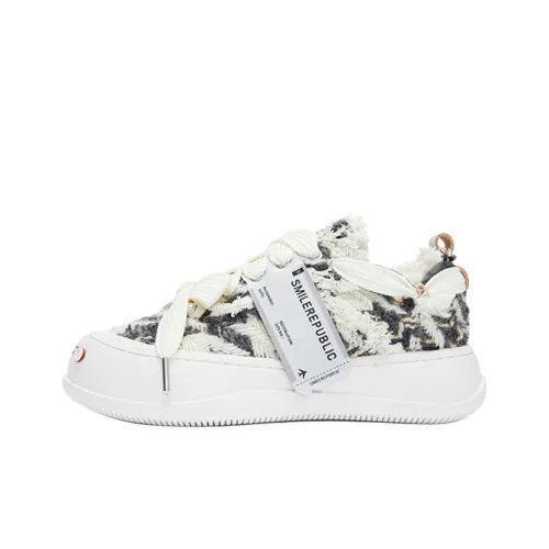SMILEREPUBLIC Laugh series Canvas Shoes Low Top Unisex  
(SMILEREPUBLIC Laugh series Кеды Низкие Унисекс)
