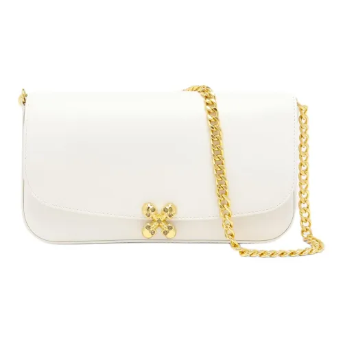 Alexander McQueen Черепа Коровья кожа Сумка на плечо Женская Сливовый