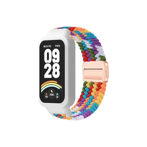 DAOWEI Ремешок Красный Бежевый Совместимость Тканевый Материал